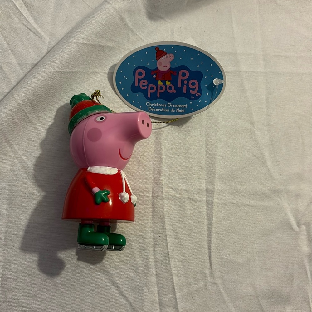 Peppa Pig Holiday Ornament NWT